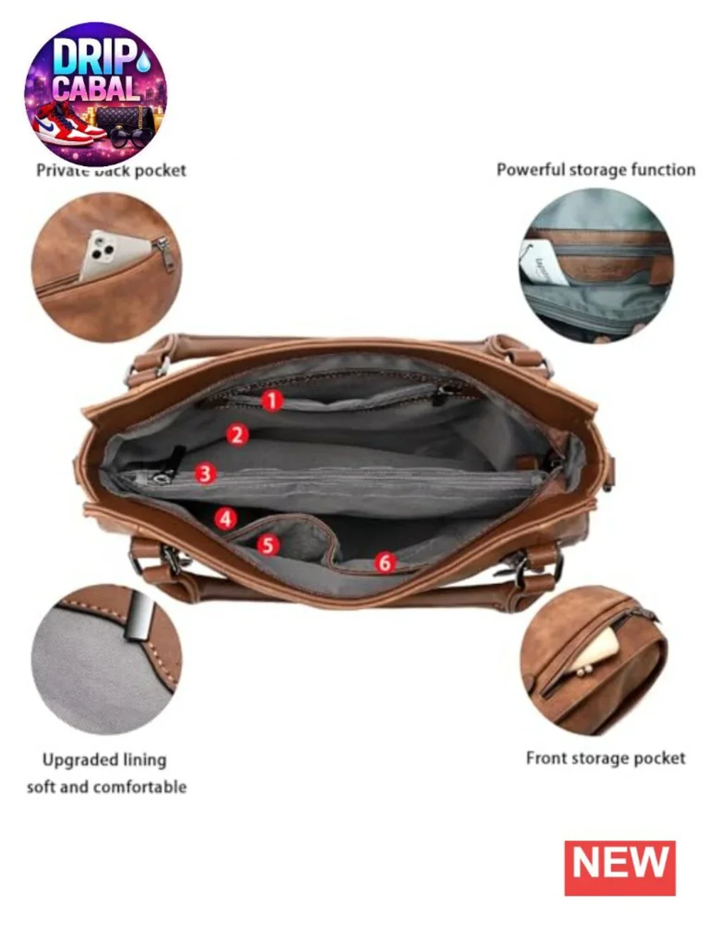 Hobo Bags for Women Faux Leather Shoulder Crossbody Purse Boho Handbag